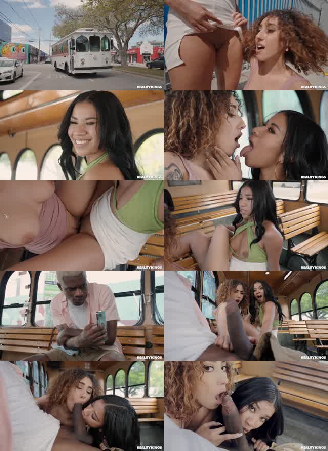 RKPrime 22 05 17 Kira Perez And Ameena Greene The Fucking Public Bus Threesome XXX 1080p HEVC x265 P