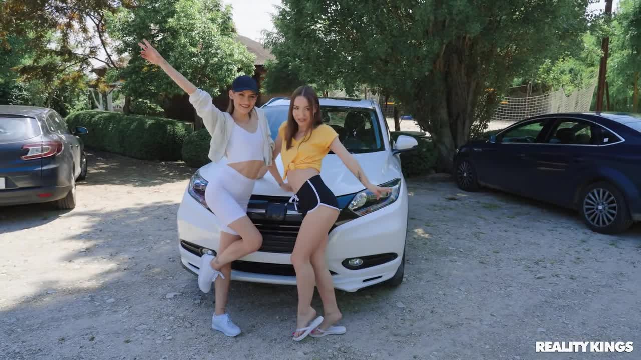 TeensLoveHugeCocks 22 11 02 Tiffany Tatum And Kate Quinn Showing Off My New Ride XXX 720p HEVC x265