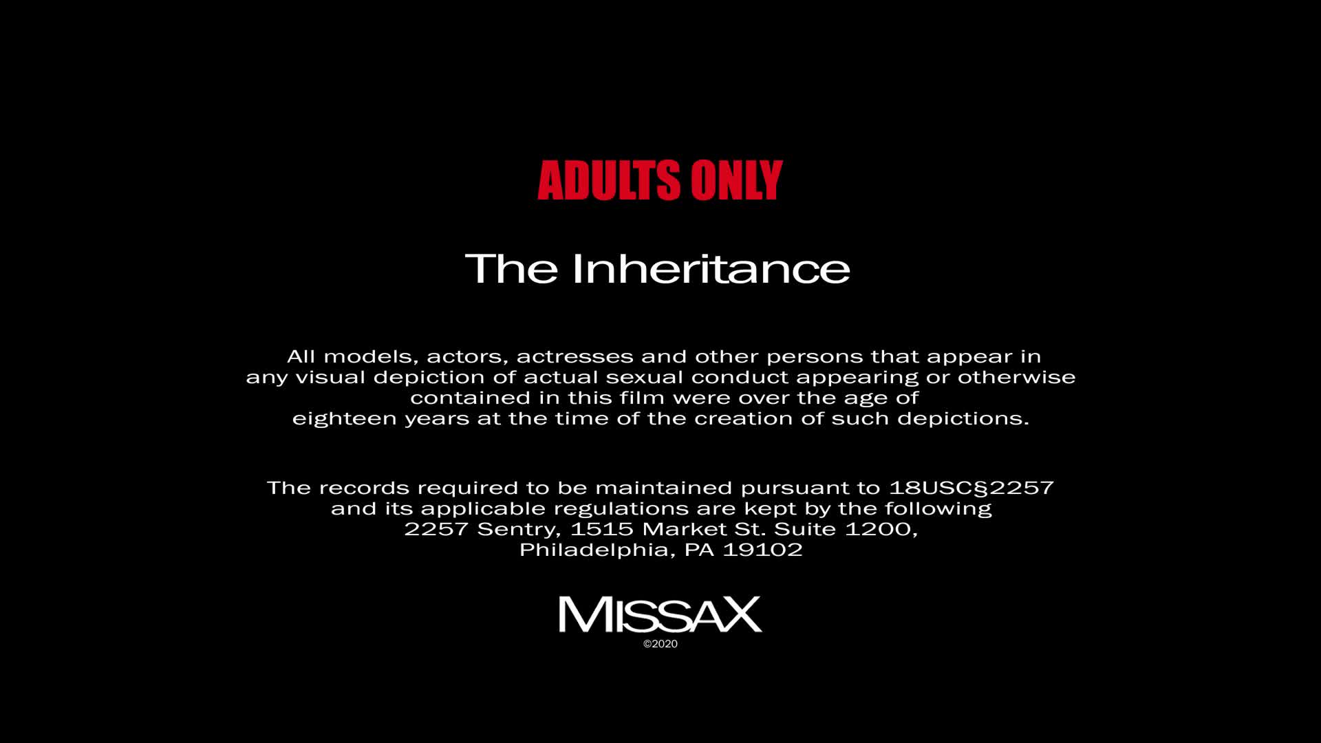 MissaX 20 09 27 Brianne Blu The Inheritance XXX 1080p HEVC x265 PRT XvX