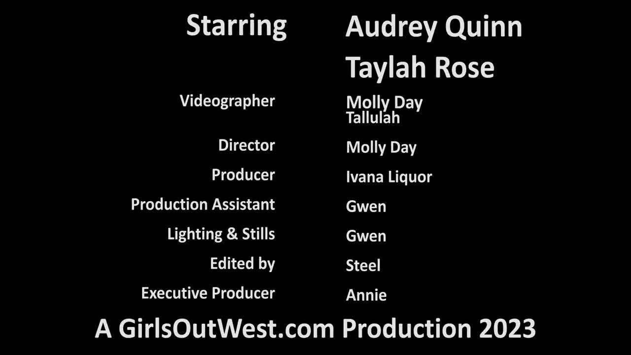 GirlsOutWest 23 03 11 Audrey Quinn And Taylah Rose Roller Skating XXX 720p WEB x264 GalaXXXy