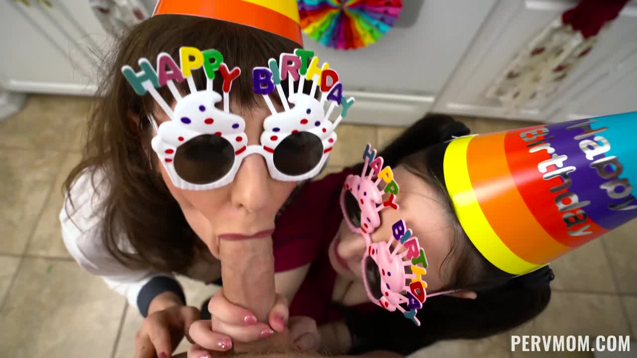 PervMom 23 04 30 Melody Minx And Tifa Quinn A Very Special Birthday Party XXX 720p HEVC x265 PRT XvX