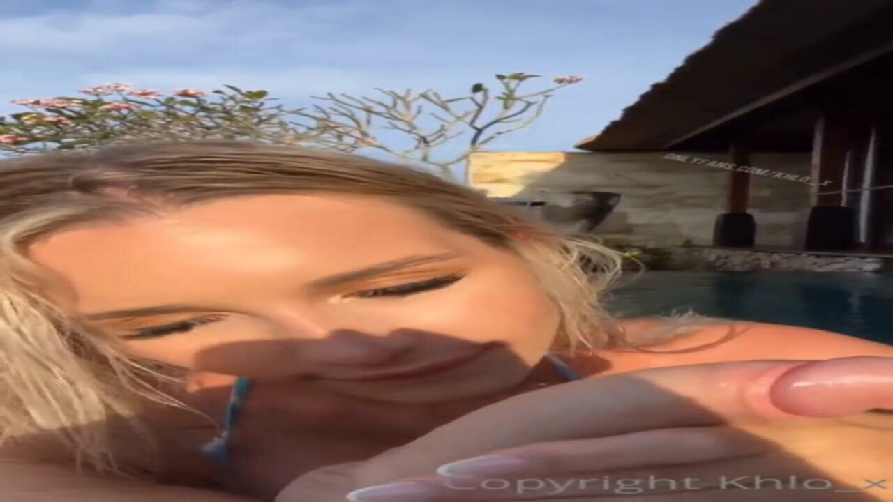 OnlyFans 2023 Khlo X Pool Side Sex Tape XXX 720p HEVC x265 PRT XvX