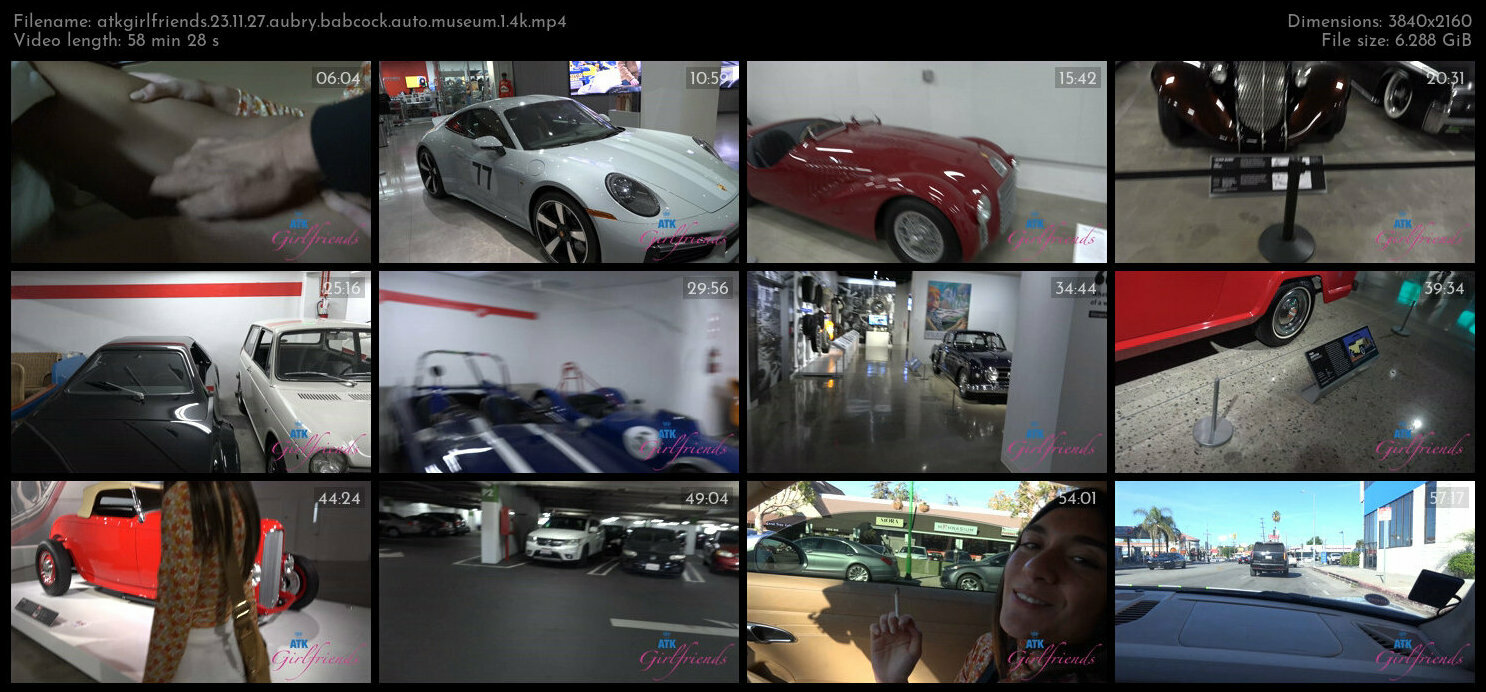 ATKGirlfriends 23 11 27 Aubry Babcock Auto Museum 1 XXX 2160p MP4 WRB XvX