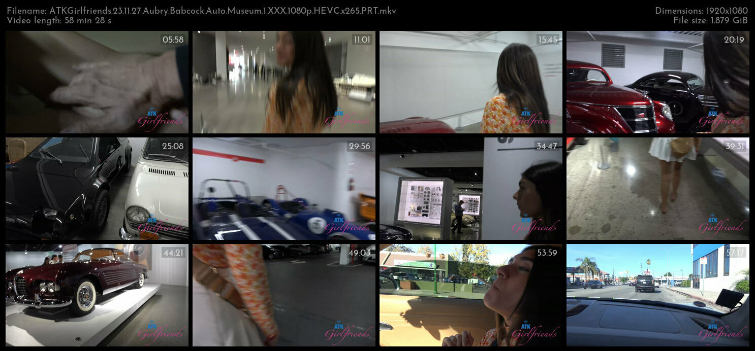 ATKGirlfriends 23 11 27 Aubry Babcock Auto Museum 1 XXX 1080p HEVC x265 PRT XvX