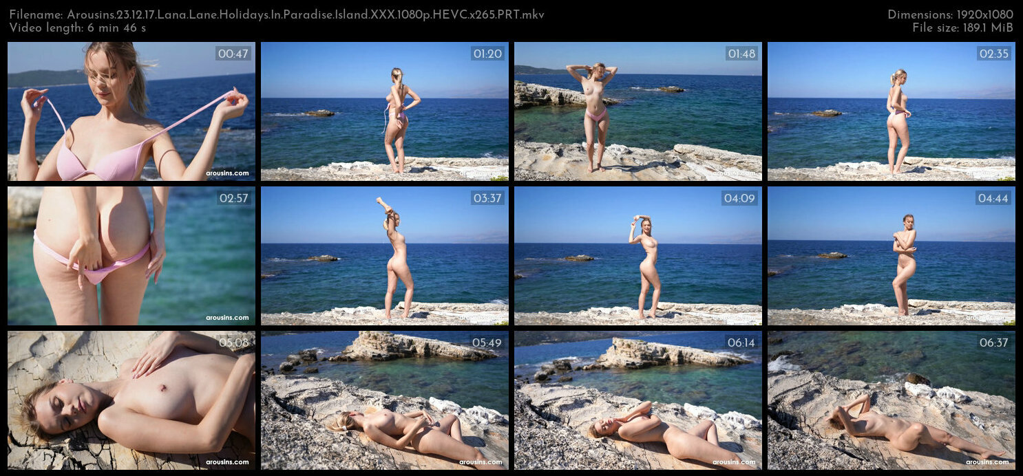 Arousins 23 12 17 Lana Lane Holidays In Paradise Island XXX 1080p HEVC x265 PRT XvX